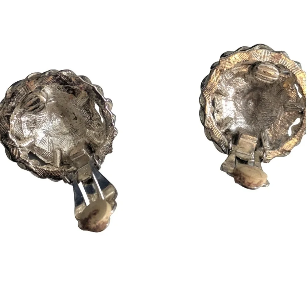 80s 90s Vintage‎ Lion Clip On Earrings